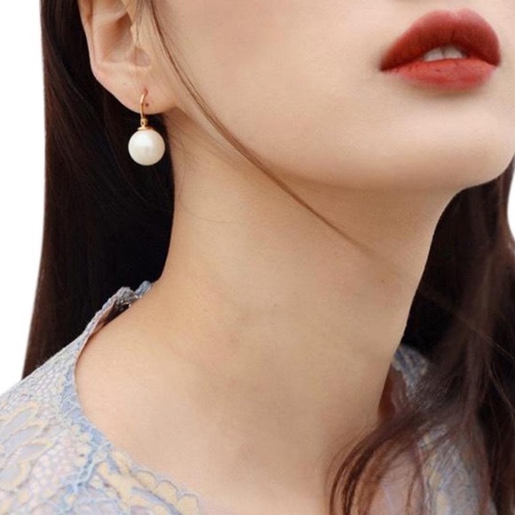 Kate Spade • Shine On Pearl Drop Earrings - Picture 2 of 4